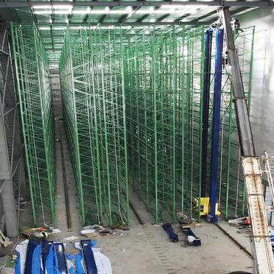 B14 Sistema de automação de inventário logístico ASRS com estantes de armazenamento seletivos
