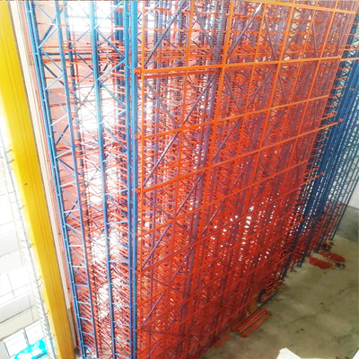 B14 Sistema de automação de inventário logístico ASRS com estantes de armazenamento seletivos
