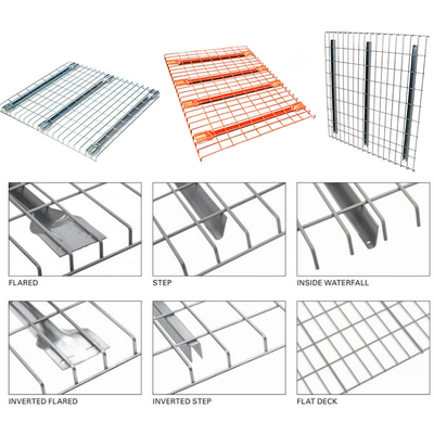 Deck de malha de arame elétrico para armazém Pallet Racking deck de malha de arame elétrico para prateleiras de metal