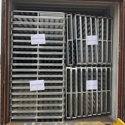 B38 Paletes de aço galvanizado empilháveis para uso pesado Paletes de aço a granel Paletes industriais Paletes de aço