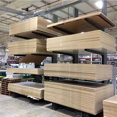 Q235B Sistema de estantes de cantilever de aço pesado OEM revestido em pó