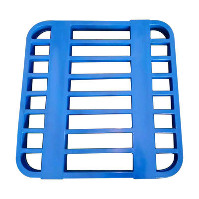 C04: Paletes de aço com cantos arredondados são usados para armazenar grãos ensacados, ração, etc. Para evitar que os sacos sejam danificados por garfos e facilitar o empilhamento e a organização.