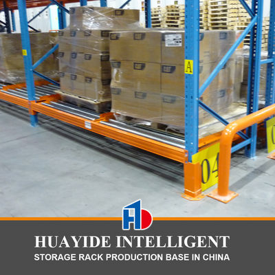Sistema de estantes de fluxo de caixas por gravidade FIFO de alta qualidade, sistema de estantes de paletes, equipamento de armazém