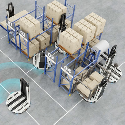 3 nivela a cor resistente de Ral da proteção de corrosão do mezanino da pálete da altura de 3000mm