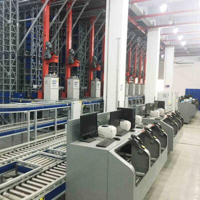 MiniLoad Stacker Crane ASRS Material Box Stacker Crane Sistema Automático de Armazenamento e Recuperação