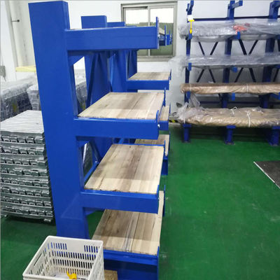 101.6mm Pitch H Beam Cantilever Rack estrutural 1800mm Largo Braço