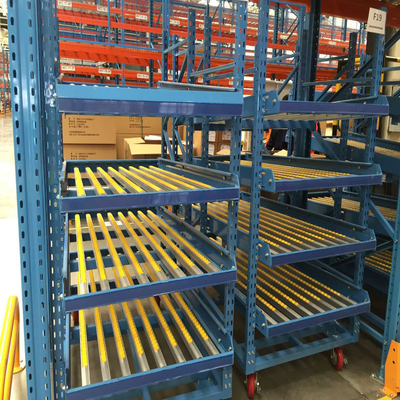 FIFO RAL Cor Gravity Flow Rack para armazenamento em armazém