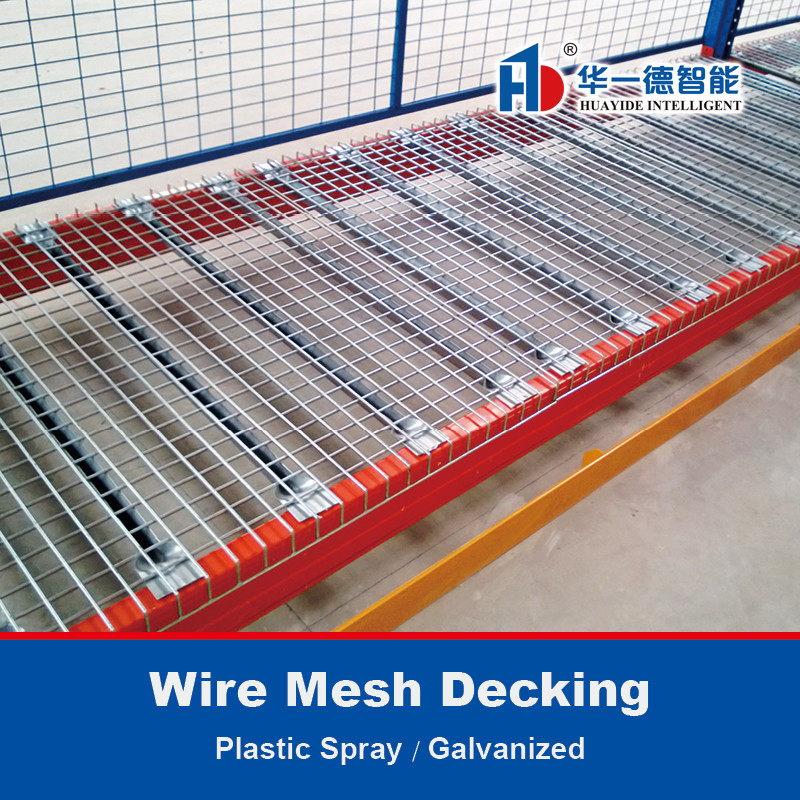 Deck de malha de arame elétrico para armazém Pallet Racking deck de malha de arame elétrico para prateleiras de metal