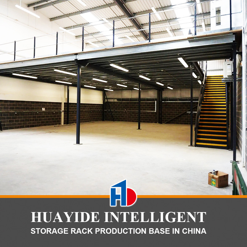 B24 Plataforma de estrutura de aço pesado para oficina de armazém de oficina industrial